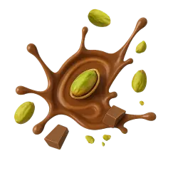 Milk Chocolate Pistachio / 12 x 2x25g
